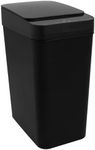 Bathroom Trash Can with Lid, 12L Automatic Touchless Garbage Can, Infrared Motion Sensor Smart Trash Can, Intelligent Waterproof Trash Bin for Home Office Kitchen Bathroom (Black)