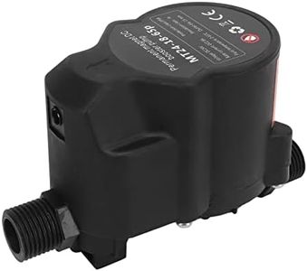 Bomba de Aumento de Presión de Agua, Acrilonitrilo butadieno estireno, 65Pa DC24V para la Cocina y la Ducha (Enchufe de la UE)