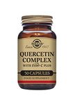 Solgar Quercetin Complex Vegetable Capsules - Pack of 50 - Supports Immunity and Protects from Oxidative Stress - With Ester Vitamin C and Bromelain - Vegan and Gluten Free