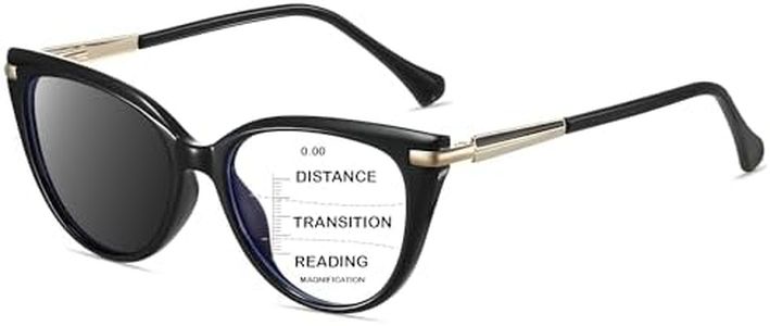 HOOBAY Photochromic Progressive Multifocus Reading Glasses For Women,Progressive Readers No Line Quick-Transition Sunglasses