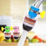 Juvil creation Pack of 2 Activated Carbon Faucet Water Filters Home Kitchen Faucet Tap Water|Tap Filter Multilayer | Clean Purifier Filter Cartridge (Pack of 2)