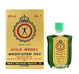 Gold Medal Man's brother Medicated oil 25ml Fresh one (Pack of 1)