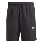 adidas Men's Train Essentials Shorts, Black/White, M