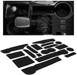 CupHolderHero fits Toyota Accessories Premium Custom Interior Non Slip Anti Dust Cup Holder Inserts, Center Console Liner Mats, Door Pocket Liners