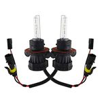 Innovited 55W HID Xenon Bi-xenon Hi/Lo Dual Beam Replacement Bulbs - H13 9008 - 6000K