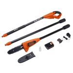 BLACK+DECKER 20V MAX Cordless Pole Saw, Tree Pruning Chainsaw with Battery and Charger (LPP120)