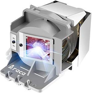 Araca for SP-LAMP-086 /SP-LAMP-093(OEM Original Bulb Inside) Projector Lamp with Housing for 5J.JEL05.001 IN112A IN114A IN116A TH670 IN112X IN114X IN116X IN118HDxc IN119HDx SP1080