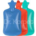 Dr. Korpet Hot water bag Hot Water Rubber Bottle bag for Body Pain relief, period cramps, Hot and Cold Therapies (Pack of 1)