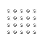 sourcing map 2500pcs 3mm 201 Stainless Steel Bearing Balls G100 Precision