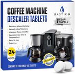 Coffee Machine Descaler Cleaner Tablets 24-Pack | For Keurig, Nespresso, Breville, De Longhi, Miele, Ninja, Braun | Clean & Descale Coffee Pot & Espresso Maker -Cleaning & Descaling Solution Tabs