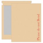 Postmaster Please Do Not Bend Envelopes A4, Hardback, Peel Seal x 10 Pack