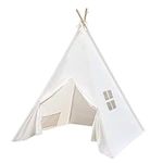 WATEVLOTCS Kids Play Teepee Tent wi