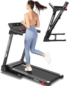 Impremey Folding Treadmill with Heart Rate Monitor