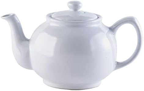 Price & Kensington White 6 Cup Teapot, Multicolour