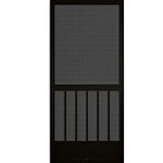 Westmore Black Aluminum Screen Door