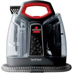 BISSELL SpotClean ProHeat, Carpet Cleaner with HeatWave Technology, Portable Spot Cleaner, Powerful Upholstery Cleaner with 330W Motor, Carpet Stain Remover for Carpets, Sofa Cleaner & Car, 36981