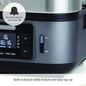 Morphy Richards Intellisteam Food Steamer – Multi-Tier Electric Cooker