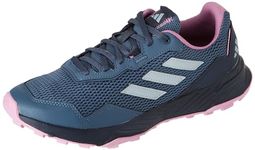 adidas Women's TRACEFINDER Trail Running Shoes Hiking, Wonder Steel/Shadow Navy/Pulse Lilac, Numeric_5