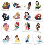 48 Pcs Princess Party Favors Tattoo