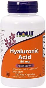 NOW Foods Hyaluronic Acid and MSM, 120-Vcaps