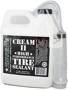 Cream 2 II Tubeless Tire Sealant TruckerCo High Performance 1 Liter/Quart