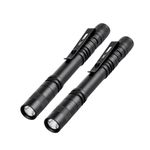 Tileon Pen Flashlight,5PCS Led Pen Light Flashlights with Clip,500 Lumen Mini Pocket Medical Penlight Inspection Flashlight