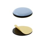 Lifeswonderful - PTFE Teflon Furniture Glides - Round - Self Adhesive Sliders - Variety of Sizes (20mm, Qty 16)