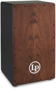 Latin Percussion City Cajon, Dark Wood, 19” x 11” x 10” (LP1428NY2V)