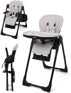 Babylo Sit N Relax Highchair, Birth up to 3 Year (15kg), Taupe & Black