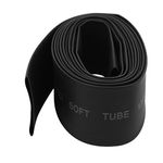 sourcingmap 25mm Dia 2:1 Heat Shrink Tubing Tube Sleeving Wire Cable Black 2M Length