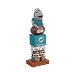 Team Sports America NFL Miami Dolphins 16 Inch Tiki Totem