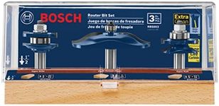 Bosch RBS003 3-Piece Ogee Door/Cabinetry Set 1/2 in.-Shank