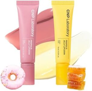 CNP Lip Jelly Duo - Honey Cake x Pink Donut Bundle | Hydrating Lip Balm & Gloss with Manuka Honey + Hyaluronic Acid, Sheer Tinted Lips, Korean Skin Care