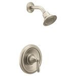 Moen T2152EPBN Brantford PosiTemp Shower Trim Kit without Valve, Brushed Nickel