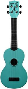 Kala Waterman Soprano Ukulele - Glow-in-the-Dark Aqua