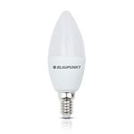 Blaupunkt LED E14 Light Bulb - Non Dimmable - Candle - Daylight Lighting - 7W - Small Edison Screw - Equivalent of 50W - Frosted - Natural White 4000K - 595 Lumens - Energy and Cost Saving Light