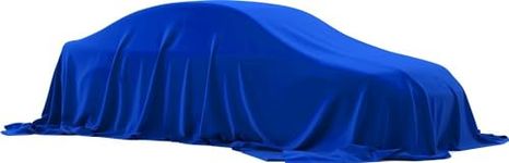 PROTEGO Universal Vehicle Reveal Launch Cover | Wrinkle-Resistant Silky Fabric | 180 GSM Poly-Spandex Material | Suitable for All Hatchback, SUV's & Sedan (Blue)