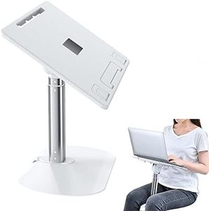 SOARCHICK Laptop Stand for Lap Portable Lap Desk for Kids Adults Height Angle Adjustable Ergonomics Computer Stand Book Holder Laptop Riser Mount Small Lap Tray Table for Bed Car Floor Sofa Couch Seat