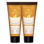 AreoVeda Natural Nipple Cream For New Mom (25 gm × 2) - Soothes Cracked, Sore & Dry Nipples | Breastfeeding & Baby Safe | Non-greasy, Fast Absorbing & Moisturises The Skin | With Turmeric Extract & Ghee