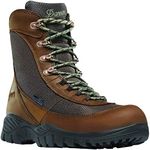 Danner Element 8” Hunting Boots for Men - Waterproof Full-Grain Leather & 900D Nylon with Breathable Lining, Cushion Midsole, and Traction Outsole, Brown - 10 EE