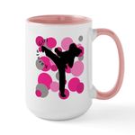 CafePress Karate Large Mug 15 oz (444 ml) Ceramic Coffee Mug