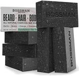 6 Pack Bossman Mens Bar Soap 4-in-1