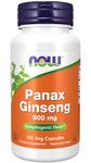 Now Foods: Panax Ginseng, 100 caps