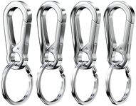 4Pcs Metal Carabiner Clip Keyring K