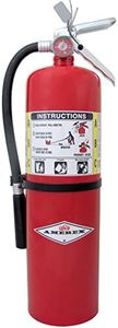 Amerex B456, 10lb ABC Dry Chemical Class A B C Multi-Purpose 10 Pound Fire Extinguisher with Wall Bracket