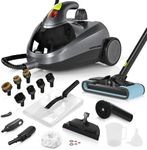 GOATCLEAN Heavy-Duty Steam Cleaner - 1500W Multipurpose Handheld Floor Steamer with 22 Accessories 16ft Cord for Home, Car Detailing, Tile, Grout, Carpet, Wallpaper, Upholstery, Window, Deep Cleaning