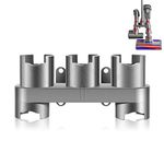 Charlux Accessory Holder Compatible with Dyson V7 V8 V10 V11 V15 Gen5 Vacuum Cleaner Attachment Holder Docking Station Wall Mount, Grey, 1 Pack