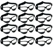 Unique Sports 12 Pack Dribble Specs Basketball Training Aid, Black, One Size Fits All