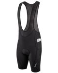 ROTTO Mens Cycling Bib Shorts Padded with Sponge & Gel for Road Bike Mountain Bike Riding