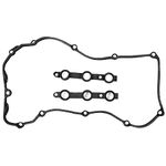 Rocker Cover Gasket Set, Rubber Car Engine Valve Cover Gasket Bolt Seals Set for E36 E38 E39 E46 11129070990